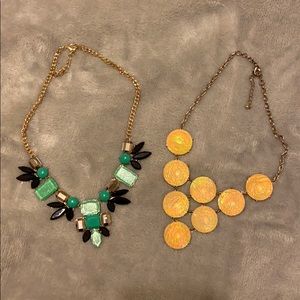 Costume jewelry necklaces